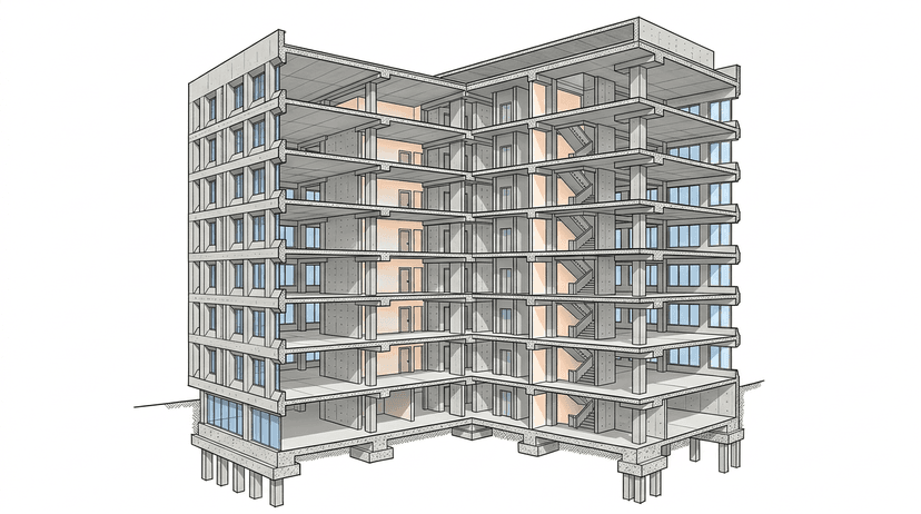 Fire Resistive Construction Illustration